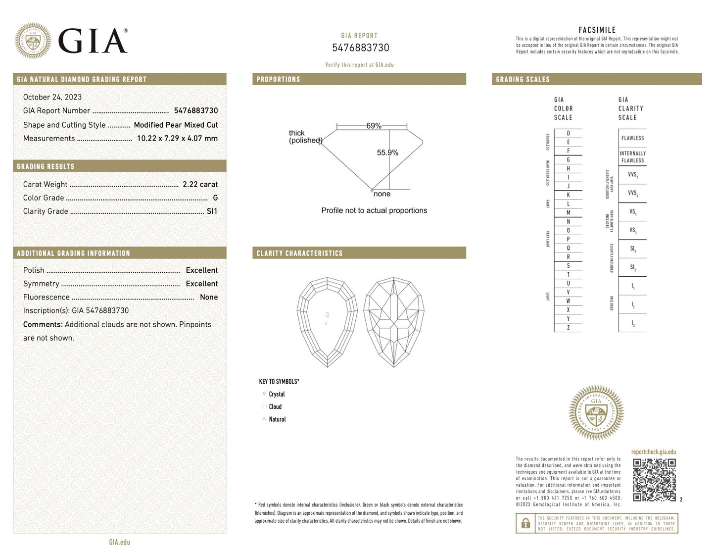 2.22 Carat Cross Diamond Pendant (F/VS1) (9066234052910)