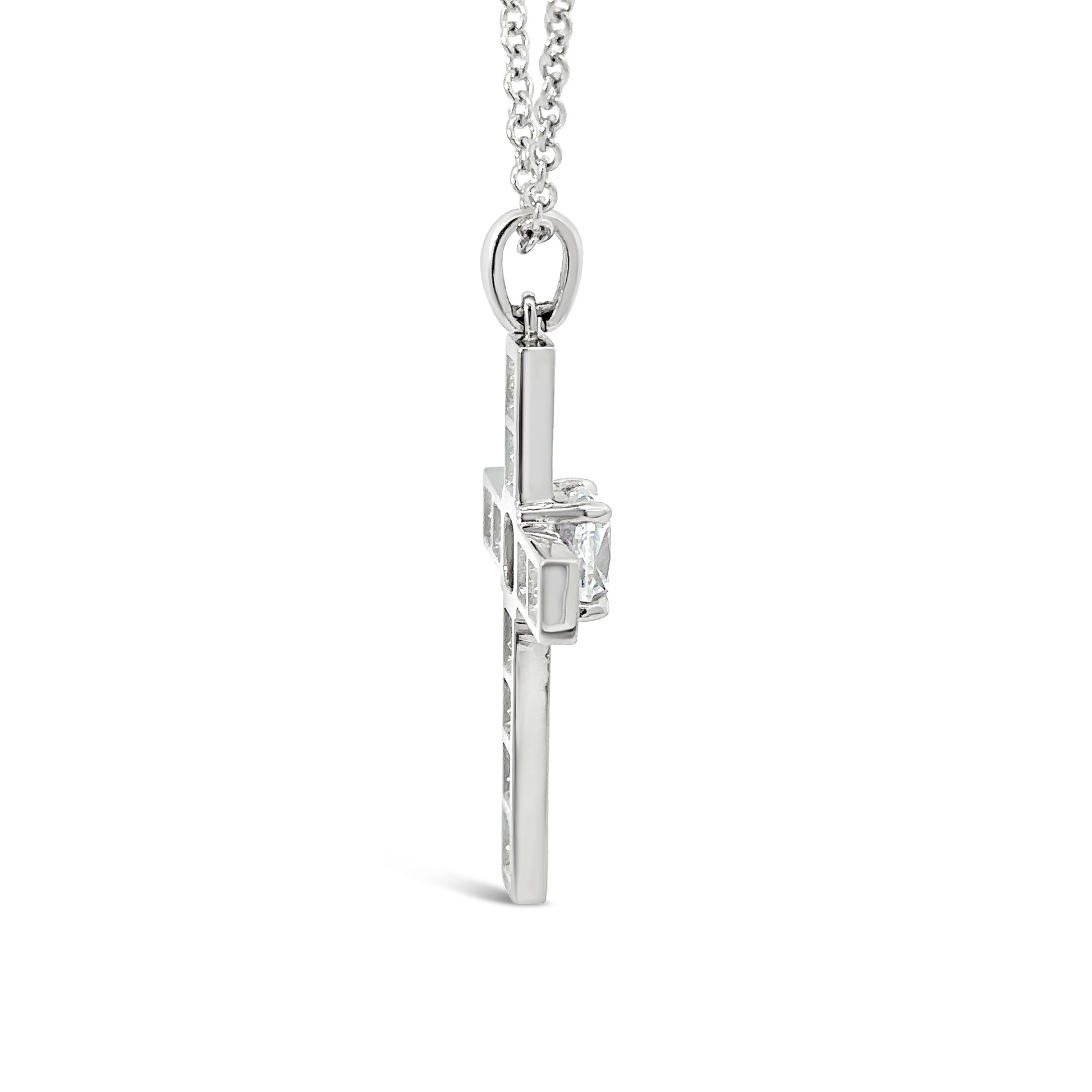 Leap of Faith Cushion Cross-Cut Diamond Pendant 11 diamonds 12.01ct total weight (8534275424558)