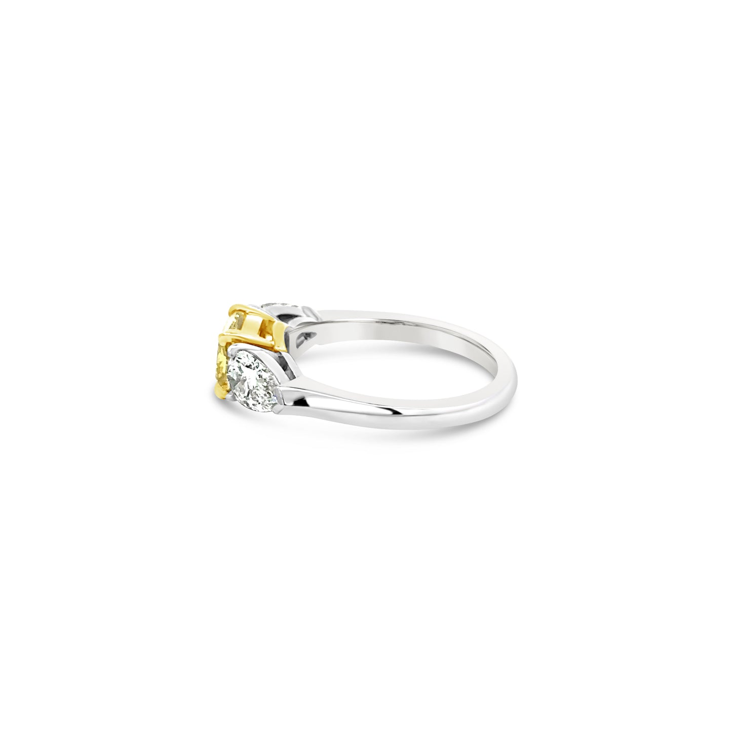 1.20ct Fancy Vivid Yellow Diamond Ring (8588827558190)