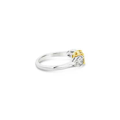 1.20ct Fancy Vivid Yellow Diamond Ring (8588827558190)