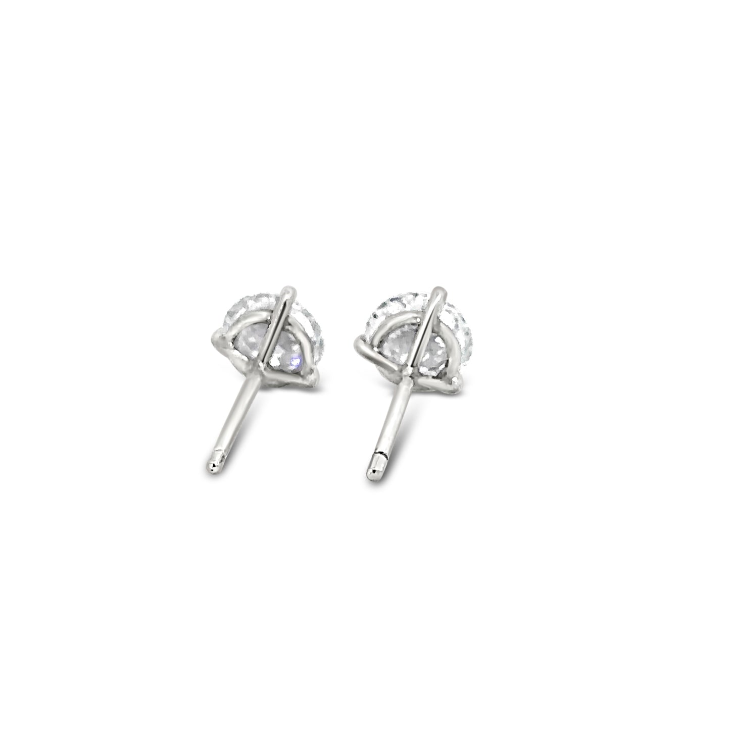 2.08ct Round Diamond Studs (8623562752302)