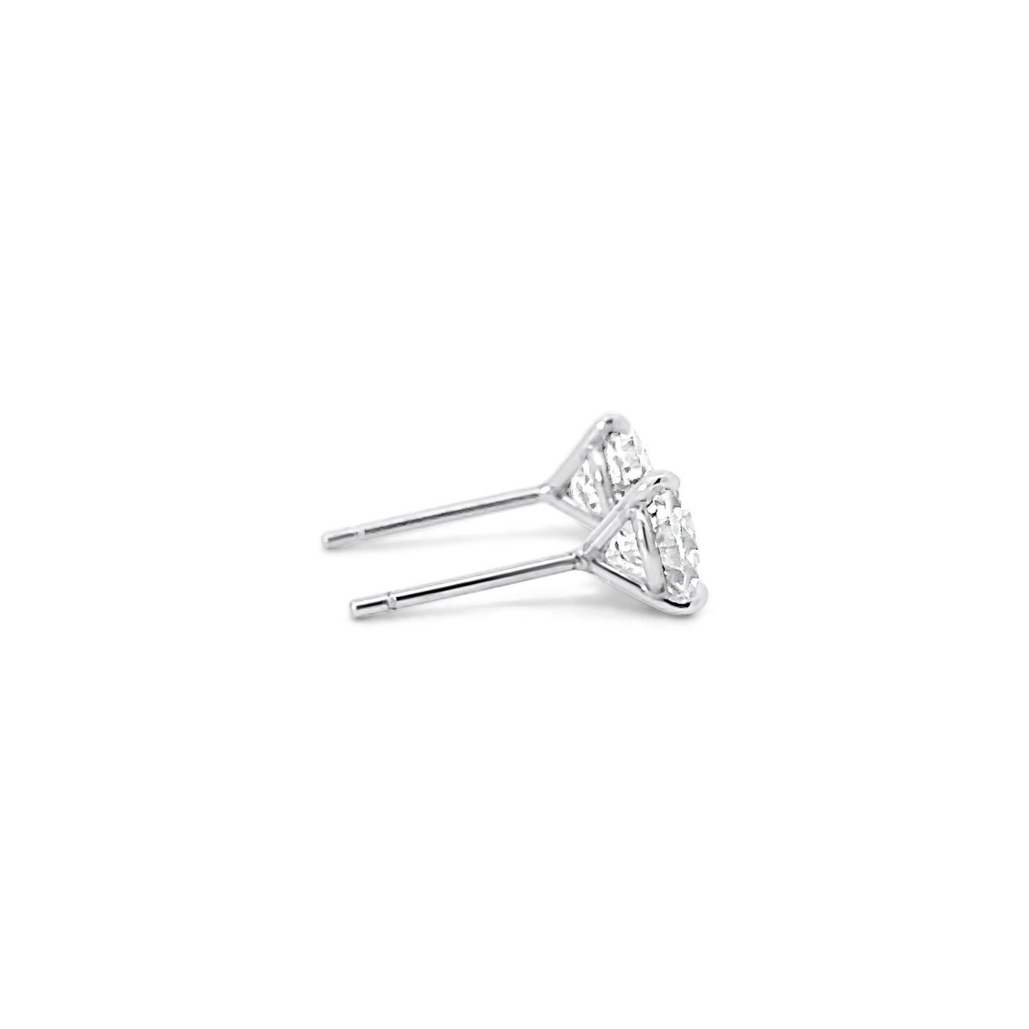 2.08ct Round Diamond Studs (8623562752302)