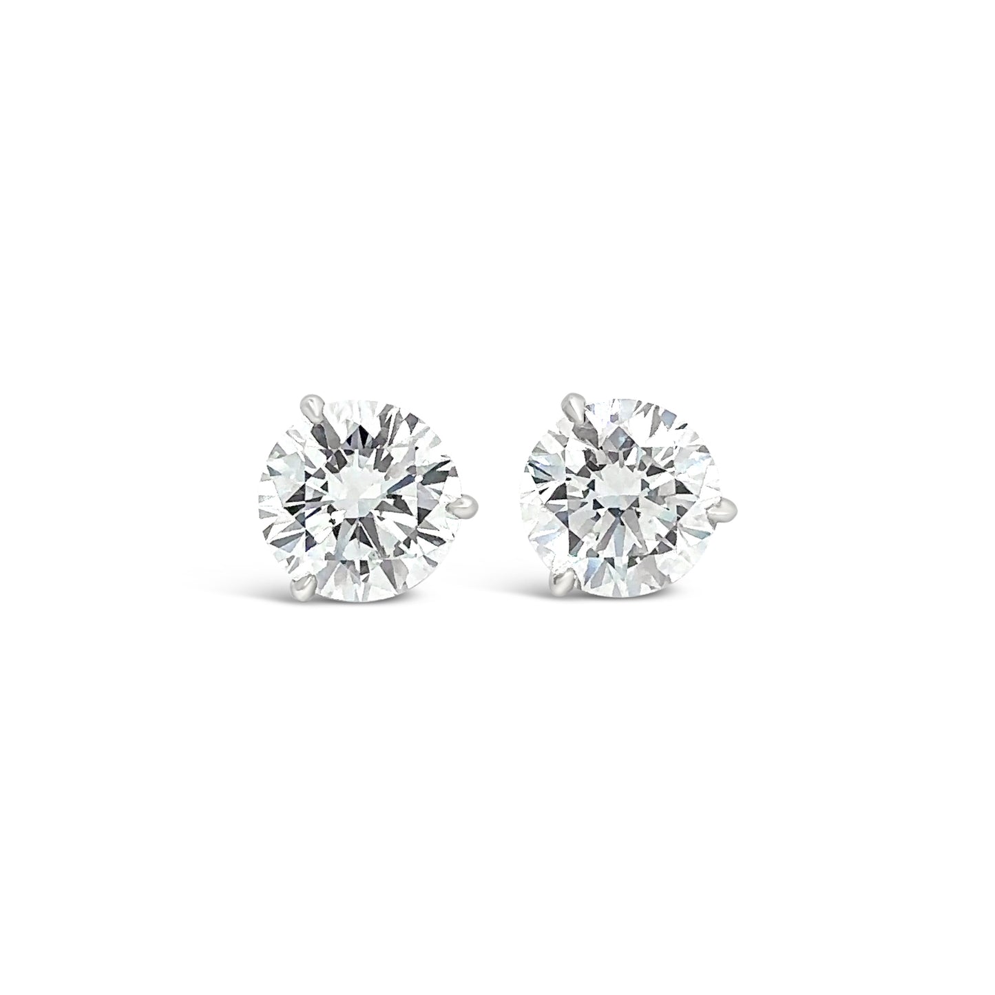 4ct Round Diamond Studs (8617455386926)