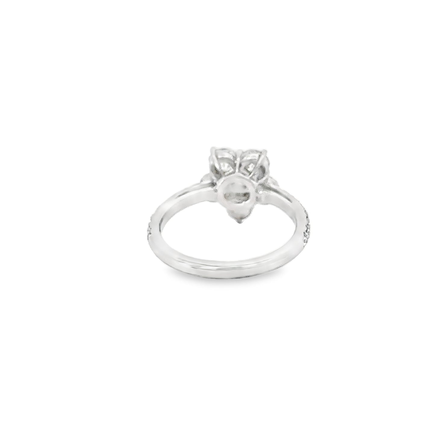 1.50 Carats Total Platinum Diamond Ring (9447364395310)