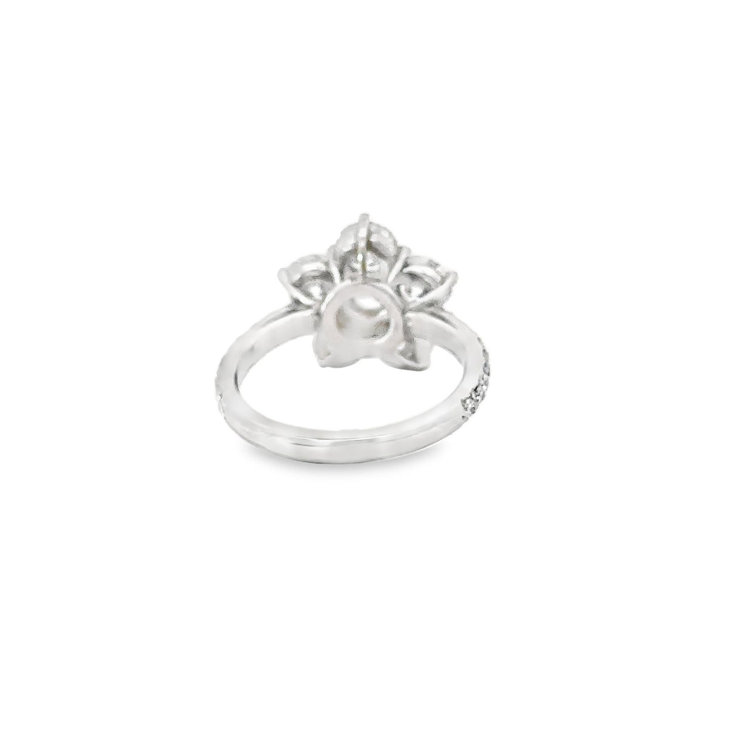 2.40 Carats Total Platinum Diamond Ring (9507863101742)