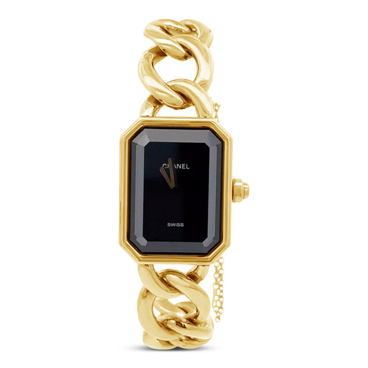 Première Chanel 18k Solid Gold Watch (8895272255790)