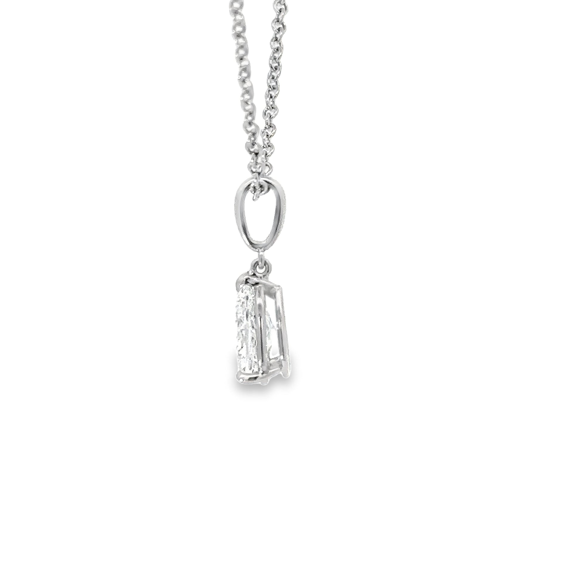 1.25 Carat Cross-Cut Kite-Cut Solitaire Diamond Pendant (9066241524014)